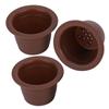 Reusable Coffee Capsule Uncovered Coffee Filter Cup Refillable Coffee Machine Accessories