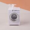1 Set 1:12 Scale Laundry Room Appliance Miniature Dollhouses Simulation Mini Rechargeable Washing Machine Model