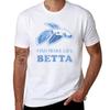 Fish Make Life Betta T-Shirt Basic Tee Shirt for Everyday Outfit