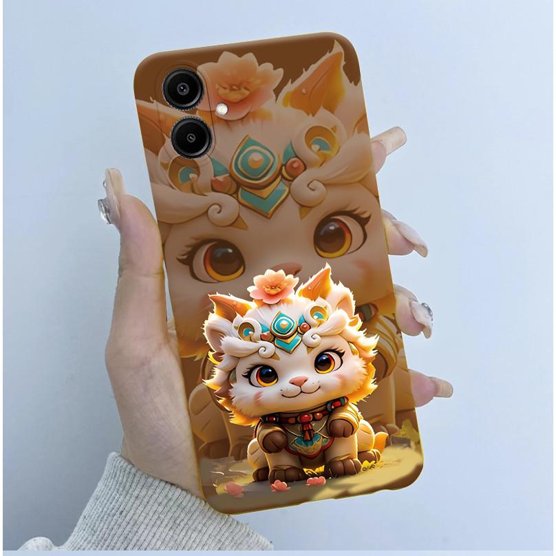 For Samsung Galaxy A06 Casing A065 SM-A065F A06 4G GalaxyA06 Cover Cute Astronaut Panda Flowers Pattern Candy Soft Silicone Case