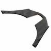 Carbon Fiber Interior Steering Wheel Trim Cover Fit For Mazda 3 Axela 2014-2016