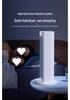 Silent Bladeless Wall-Mounted Fan for Cooling Bedrooms & Bathrooms