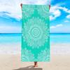 1pz Telo mare bohémien, microfibra ultra-fine essenziale per piscina, spiaggia, resort, asciugamano da bagno assorbente ad asciugatura rapida