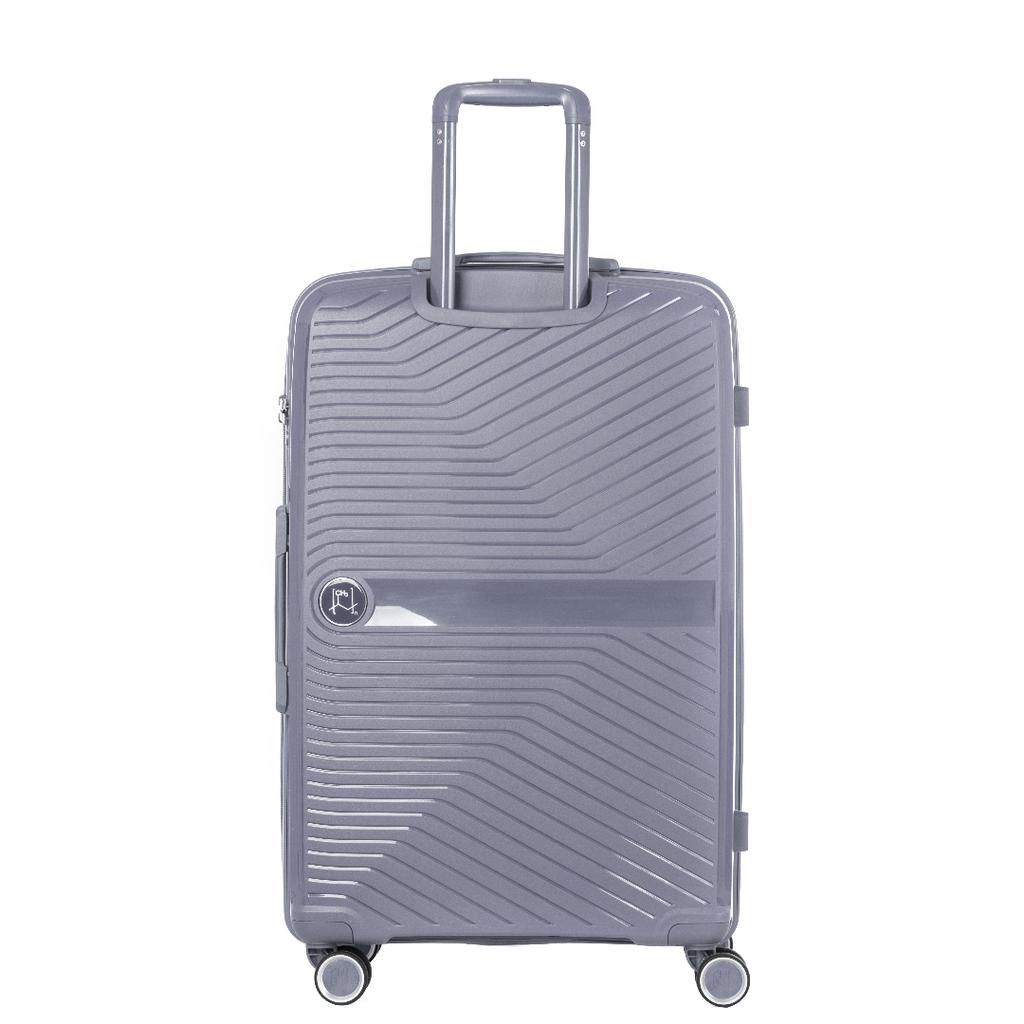SILVER PP5 LARGE HARD SUITCASE (SIZE L)