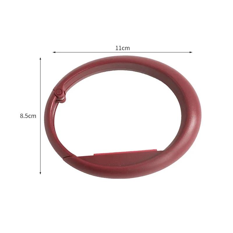 Portable Drill-Free Removable Bag Hook-Desk Side Backpack Hanger for Students Perfect for School Desks Study Tables Organization