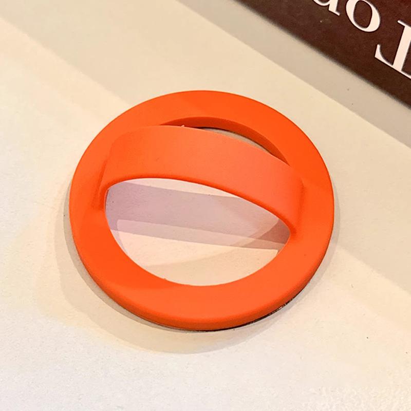 Waterproof Magnetic Phone Ring Holder Grip Attachment - Removable Silicone Liquid Honey Ring for Easy One-Handed Phone Usage