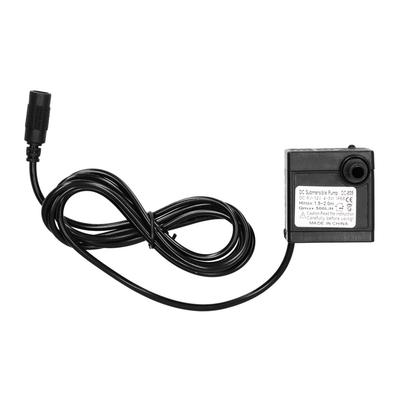 Wasserpumpe Bürstenlos Geräuscharm Tauchpumpe Umwälzgerät 1,2 Meter Förderhöhe 500L/H 12V 5W