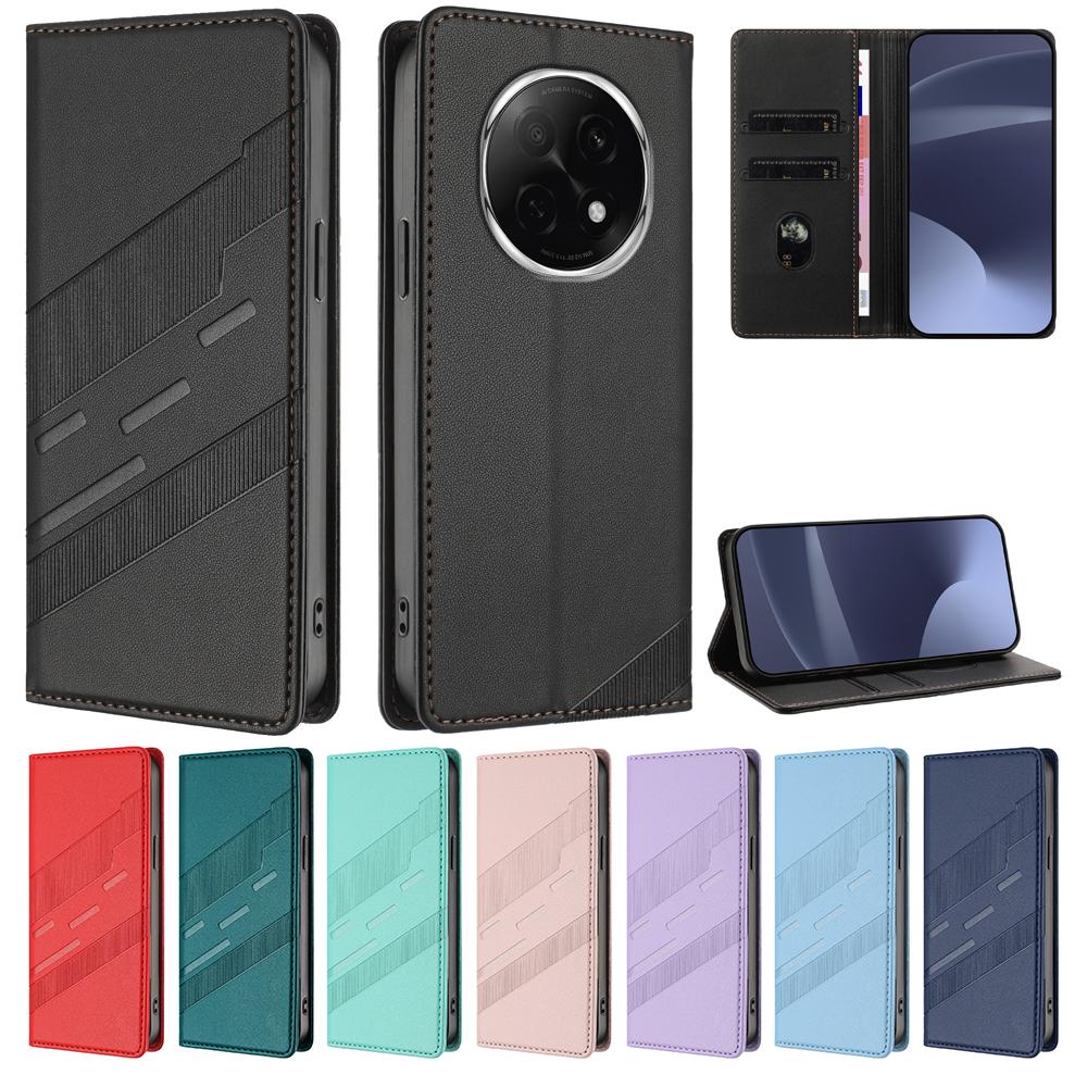 Stylish Leather Phone Cover For Realme 14 13 Pro 12 Plus 14X 12X Note 60 50 C75 C65 C63 C61 C53 C51 Neo 7 GT 6 7 Pro GT 6T Cover