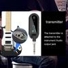 Wireless Guitar System Rechargeable Guitar Transmitter Receiver Set UHF Adjustable Volume for 6.35mm and 3.5mm Guitar