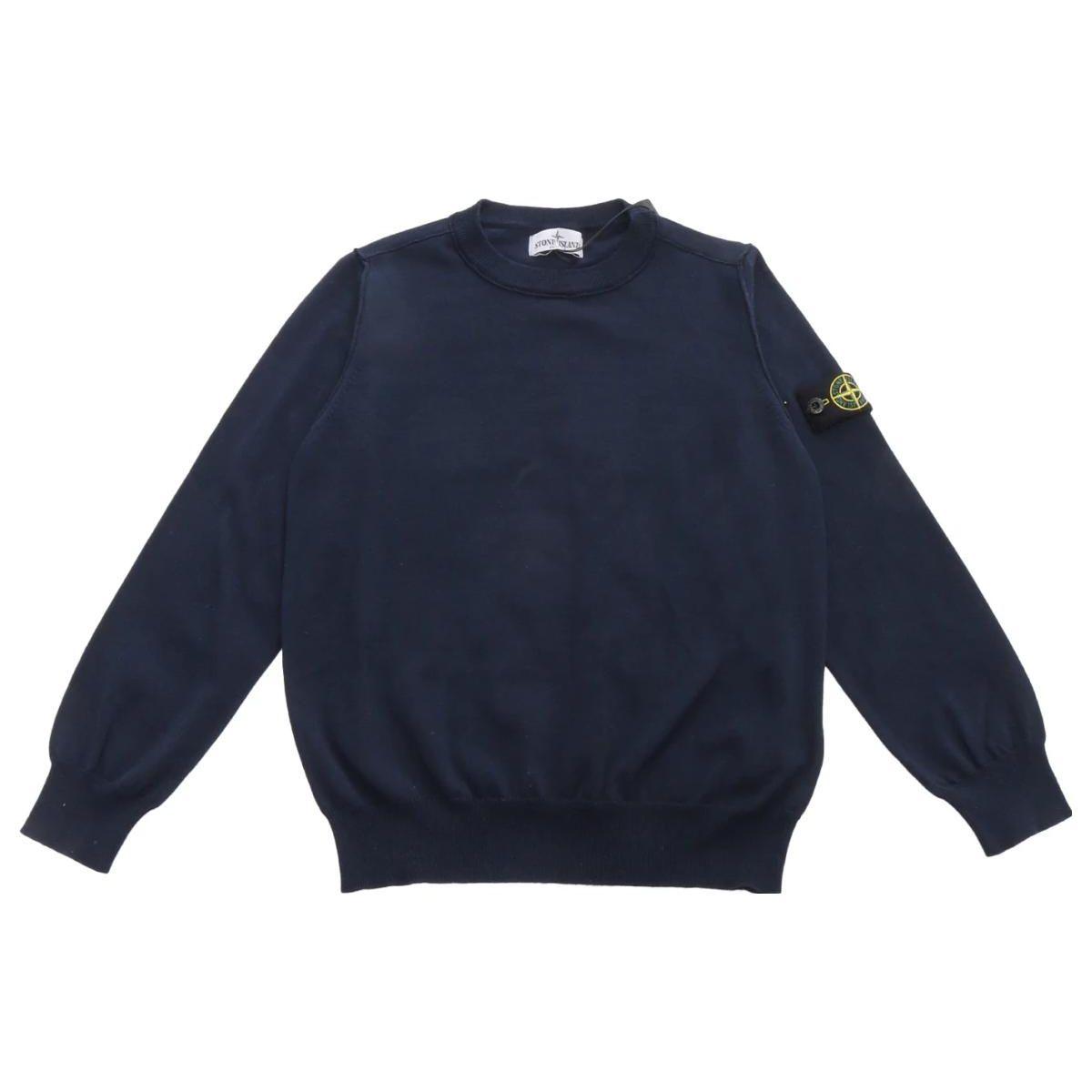 STONE ISLAND Džemperis Vienkrāsains Apaļš Kakls