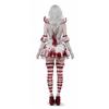 Halloween Dark Clown Girl Costume Adult Cosplay Party Outfit