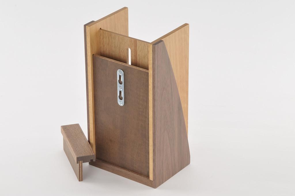 Modern Kamidana from Kamidana no Sato, Hinowa, a decorative walnut Kamidana