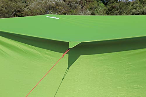 Captain Stag Trekker Rectangular Tarp, 290 X 180 UV, Green, UA-1084