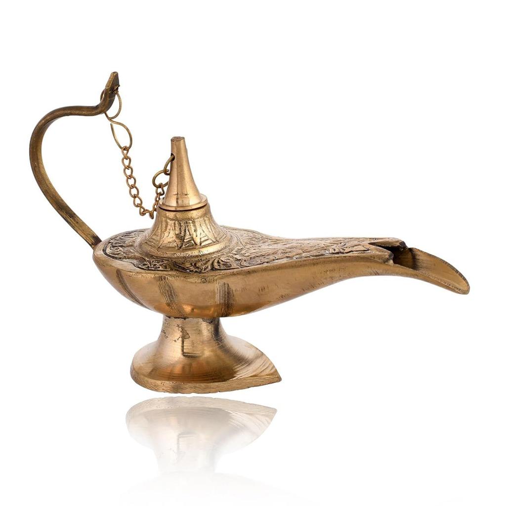 Antike Messing Aladdin Ka Chirag Lampe