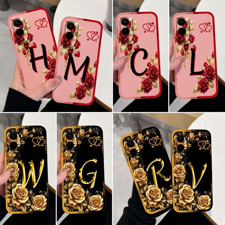 Casing For Xiaomi Poco M7 M6 M5 M4 M3 M2 Pro M5s Phone Case Fashion Letters Patterns Square Soft Matte Silicone Shockproof Back Cover For Xiaomi Shell