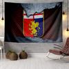 Lion Shield Genoa Tapestry, Unique Design Tapestry, Wall Decor for Bedroom,Livingroom, Playroom,Heartwarming Fan Holiday Gifts