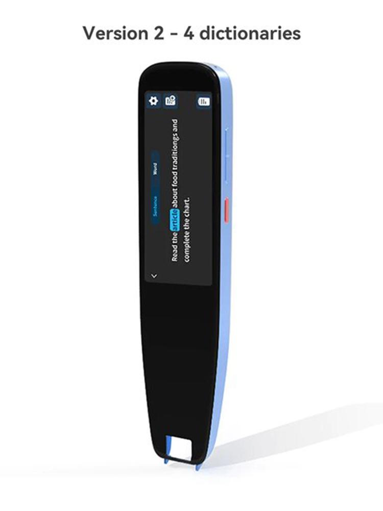 

Dyslexia Reading Pen 4 Scan Text to Speech Translator OCR Bluetooth Scanner 16GB Photo Translation Device