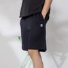 Converse Box Logo French Terry Shorts Black Mcj788 023