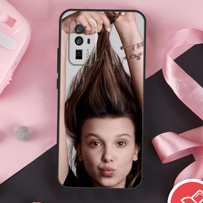 Millie Bobby Brown Case For Xiaomi 11T 12T 13T 14T Pro Mi 15 13 14 Ultra POCO X7 Pro X3 X5 X6 F5 F6 F7 Cover