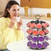 Coffee Pods Holder 40 Capacity Storage Organizer 360 Degrees Rotation Stand Metal Coffee Capsule Holder for Kitchen Counter