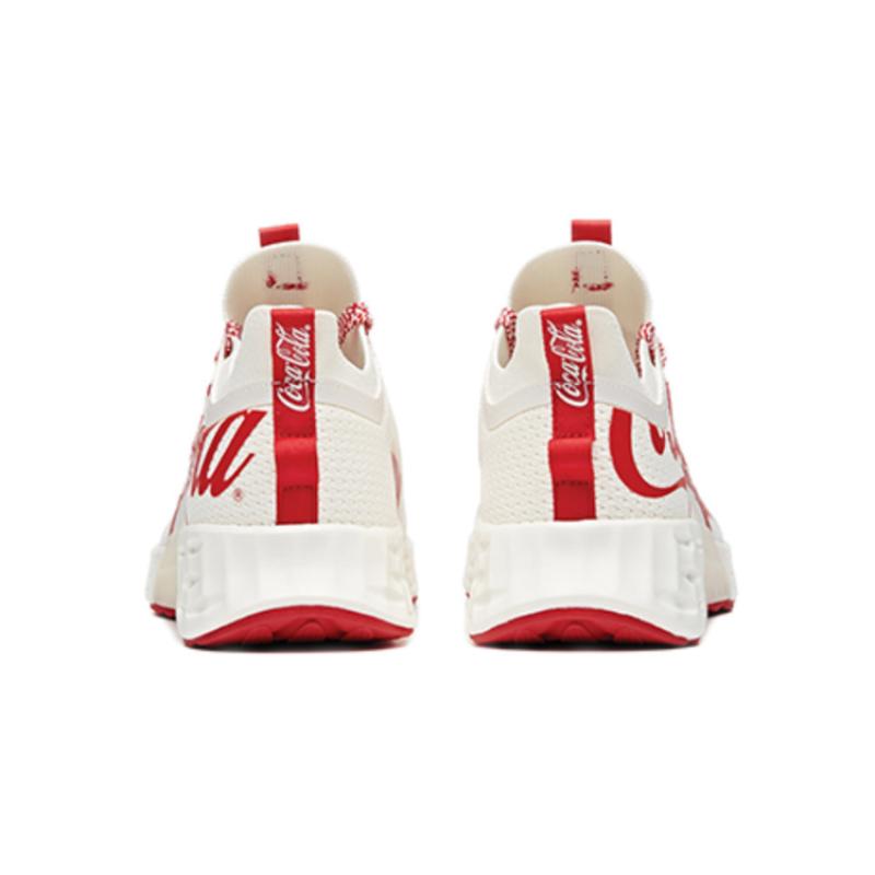 Coca Cola X ANTA Variety Training Collection Training Shoes Men's Low Top White Red Sneakers 112027785-4