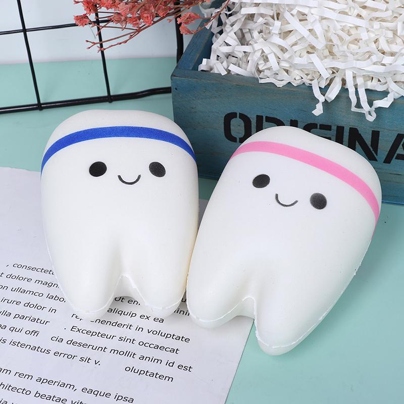 Kreativní Zub Pomalý Návrat Zubní Simulace Zubní Pu Zubní Hračka