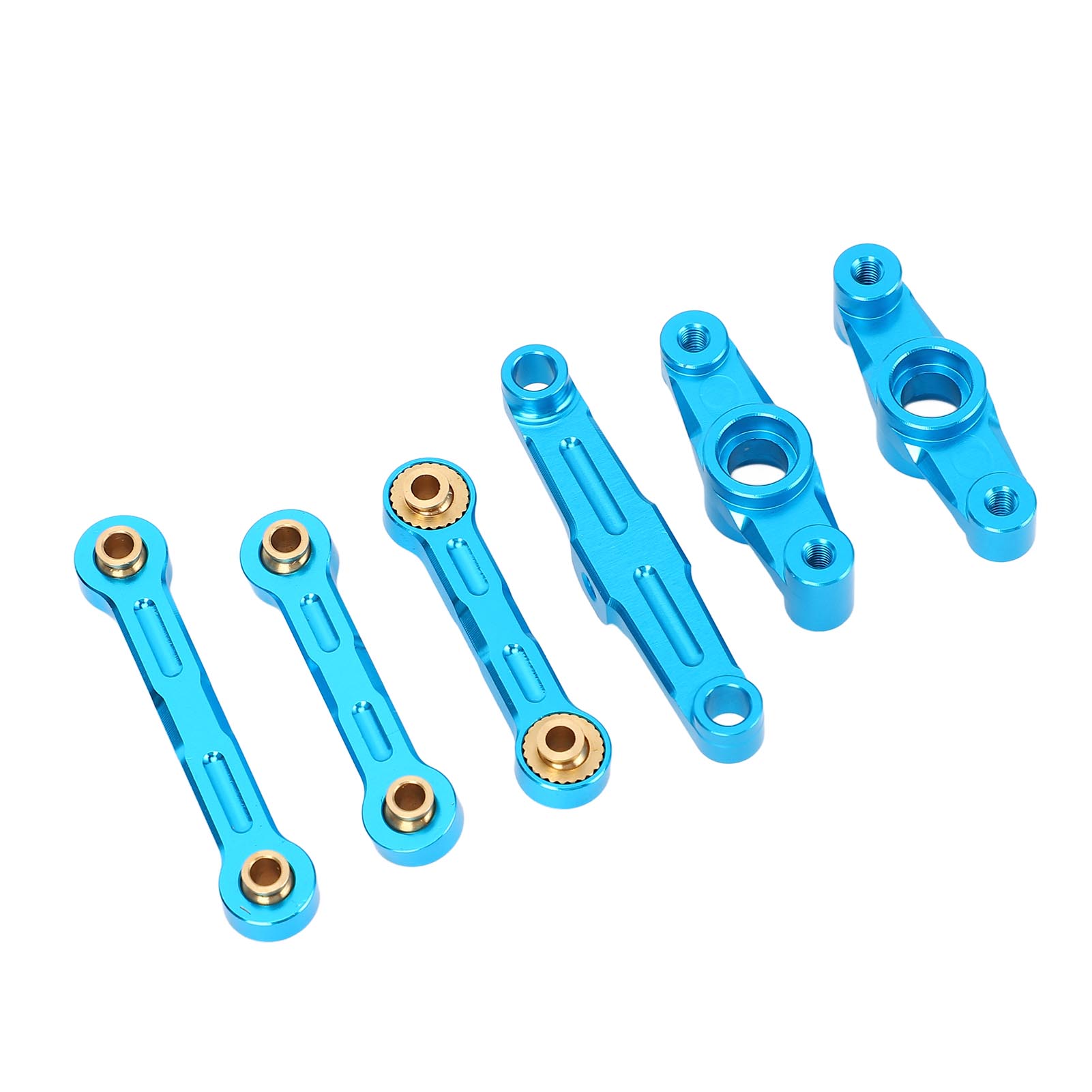 

RC Car Steering Tie Rod Alloy Enhanced Performance Steering Assembly Upgrade Parts for 02 RC Car