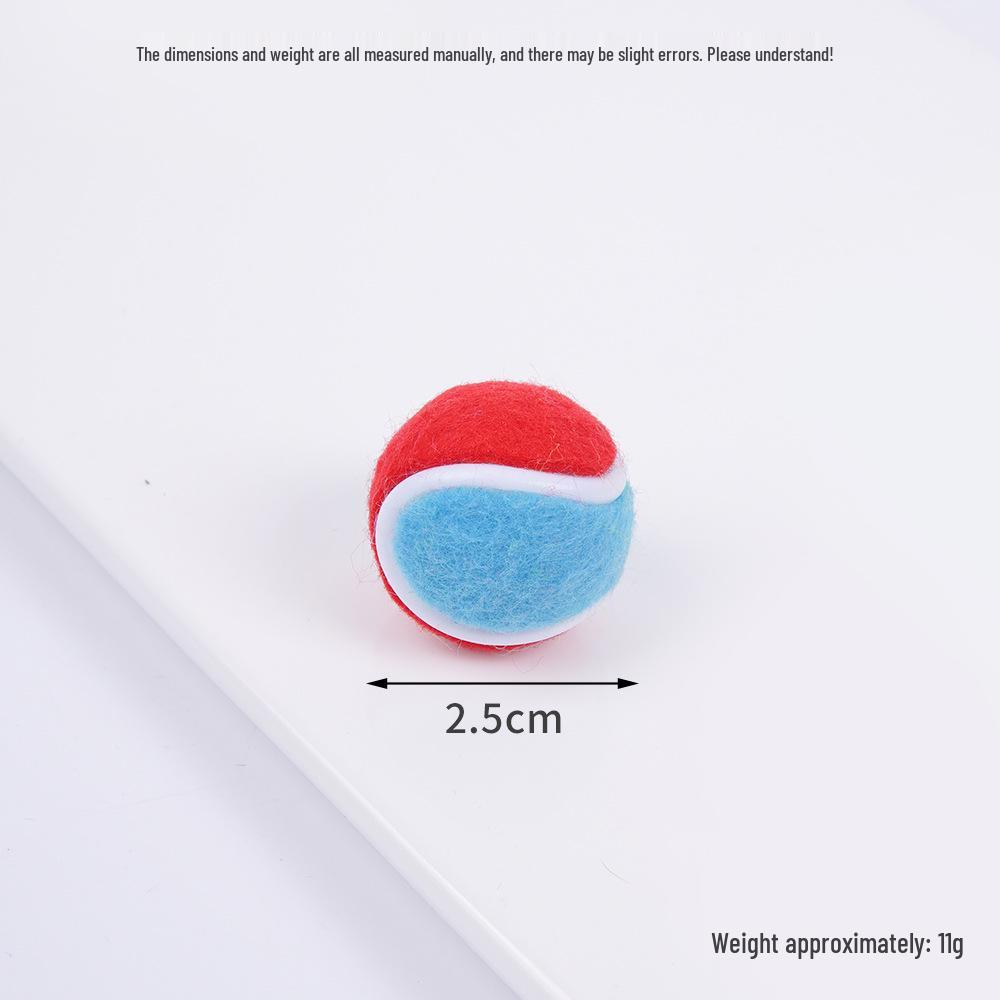 2cm Mini Tennis Ball Toy Keyring Backpack Pendant & Earrings Souvenir