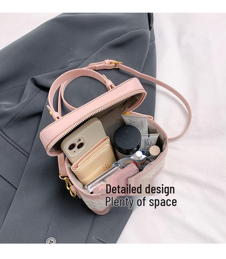 2025 Spring/Summer Korean Style Women's Fashionable Small Square Crossbody Handbag