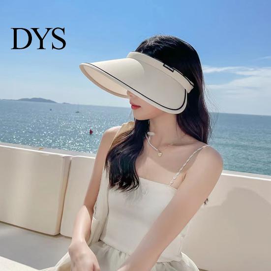 Summer Outdoor Hat Women Sun Empty Top Adjustable Buckle Foldable Cap Cycling Hiking Air Circulation UV Protection