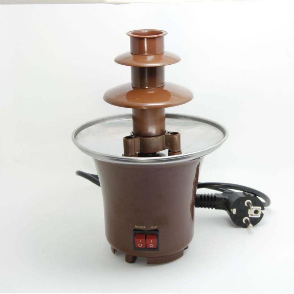 Mini Chocolate Fountain Machine for Home Use - DIY Heating and Melting Tower