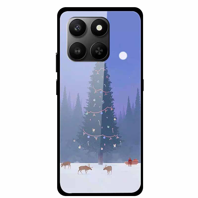 For Honor 200 Pro Cover Play 10T 5G Bumper Hard Tempered Glass Back Cases For Honor 400 Smart 5G Phone Case 6.77" Coque Funda