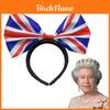 Fascia per Capelli con Fiocco Union Jack per Celebrazioni Patriottiche e Giubileo di Platino Unisex