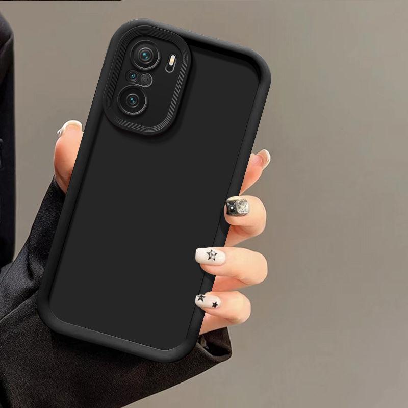 Cute 3D Coal Ball Coffee Camera Lens Silicone Phone Case For Xiaomi Redmi Note 13 Pro Plus 4G 5G Back Cover