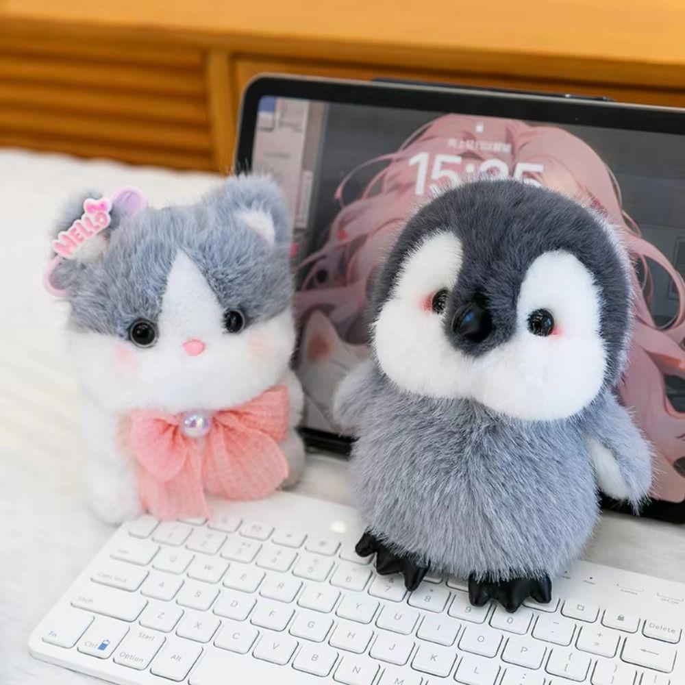 Stuffed Animals Cat Stuffed Toy With Fragrance Rabbit Penguin Doll Animal Plush Pendant  Kid Gift