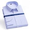 Men's Fashion Dress Shirts Long Sleeve Formal Business Social Classic Simple Basic Design Work Office White Shirt Men Clothing