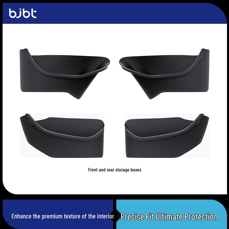 BJBT TPE Storage Box for Tesla Model Y/Y Door Slots - Refreshed Version 3 Interior Accessory