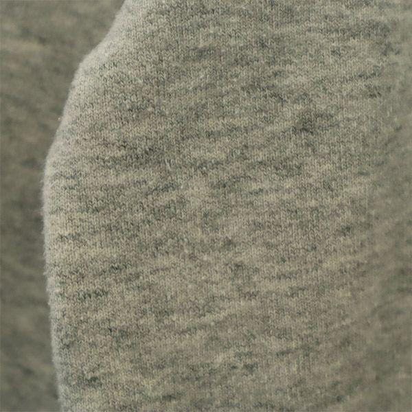 GP embroidery Long sleeve Zip hoodie L gray Men's Used