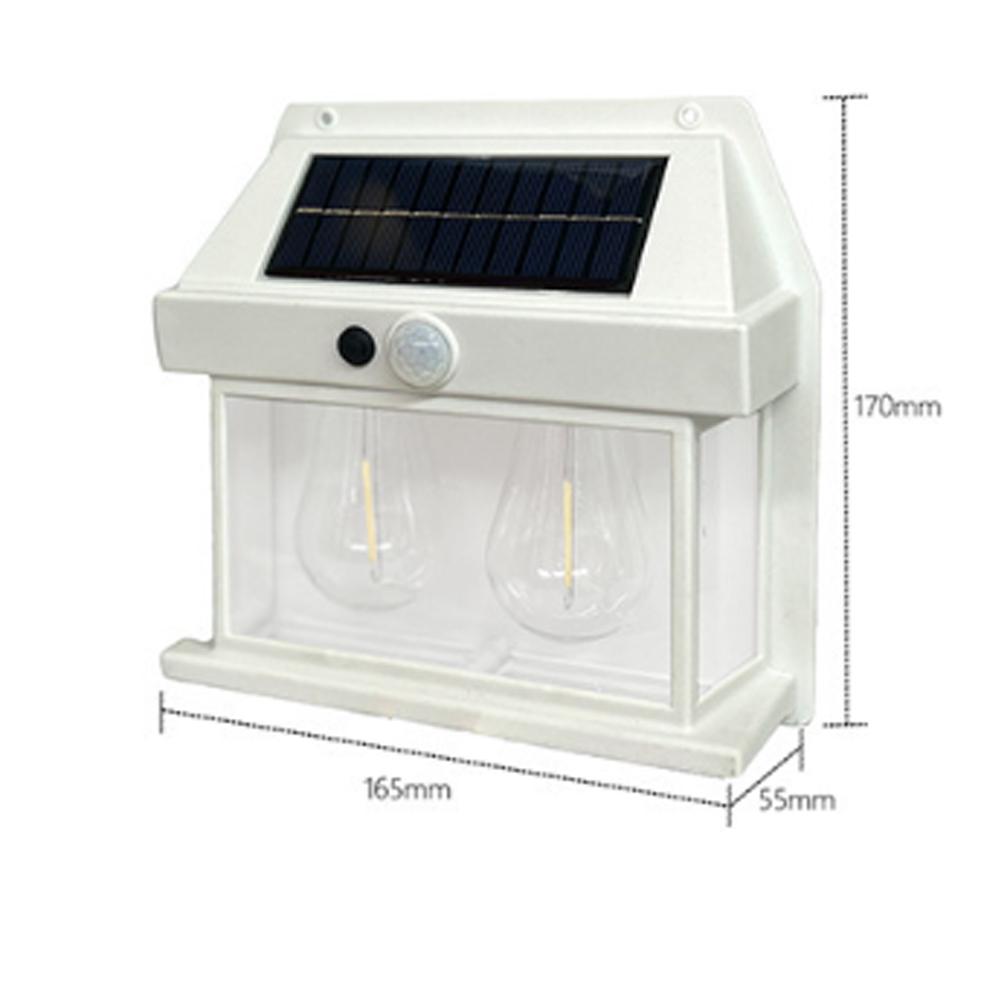Powerful Outdoor Solar LED Street Light Waterproof Solar Lamp Garden Yard Pathway Wall Decoration External Lighting Fixture