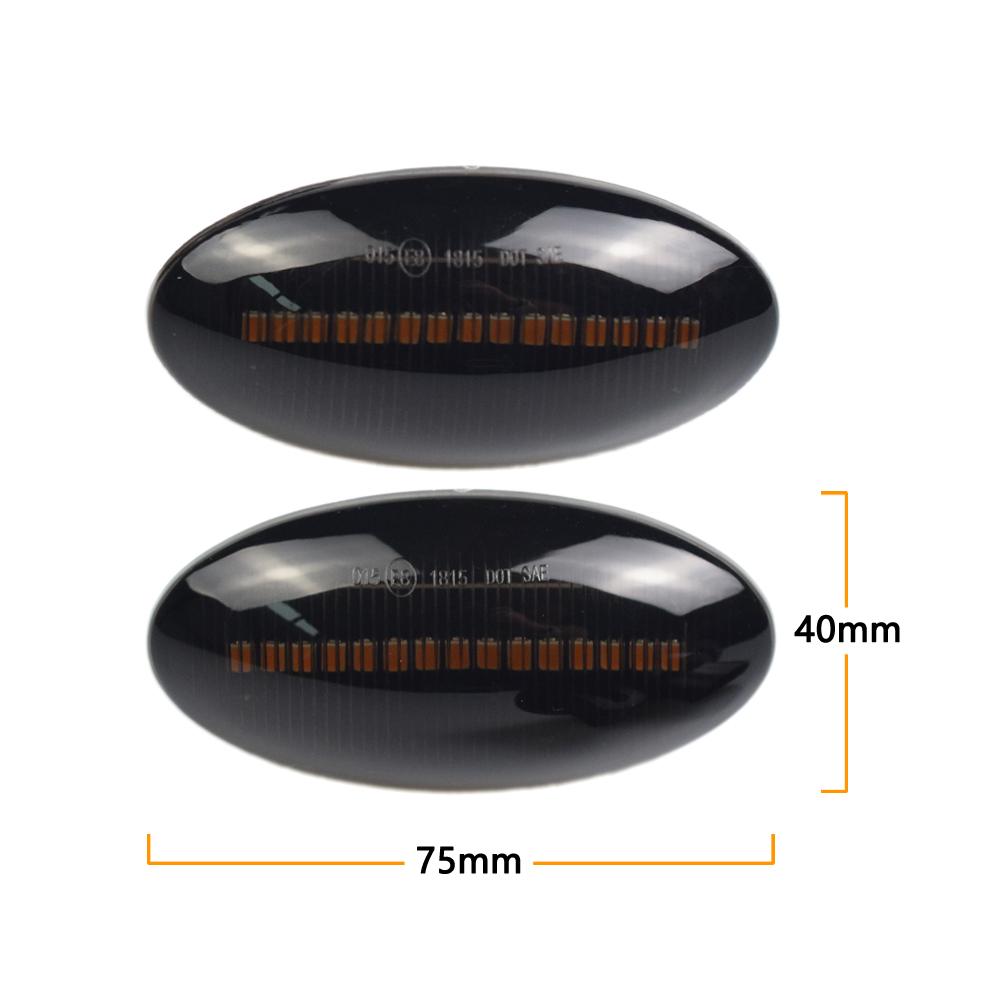 For Suzuki Swift Jimmy Vitara SX4 Alto Turn Signal Light LED Car Dynamic Side Marker Flowing Water Light Blinker Light A