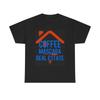 Coffee Mascara Real Estate T Shirt Realtor Funny Heavy Cotton