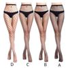 (Nicht im Lieferumfang enthaltener Slip) 4 arten Lange Kurze Frauen Mode Aushöhlen Socken Fishnet Dünne Strümpfe Weibliche Schwarz Mesh Strumpfhosen Strumpf Club Strumpfwaren Socke