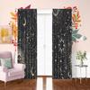 Selling 100,000 - Ecliptic Constellation Environmental Protection Polyester Printed Curtain Limited Time Special + Gift Combinat
