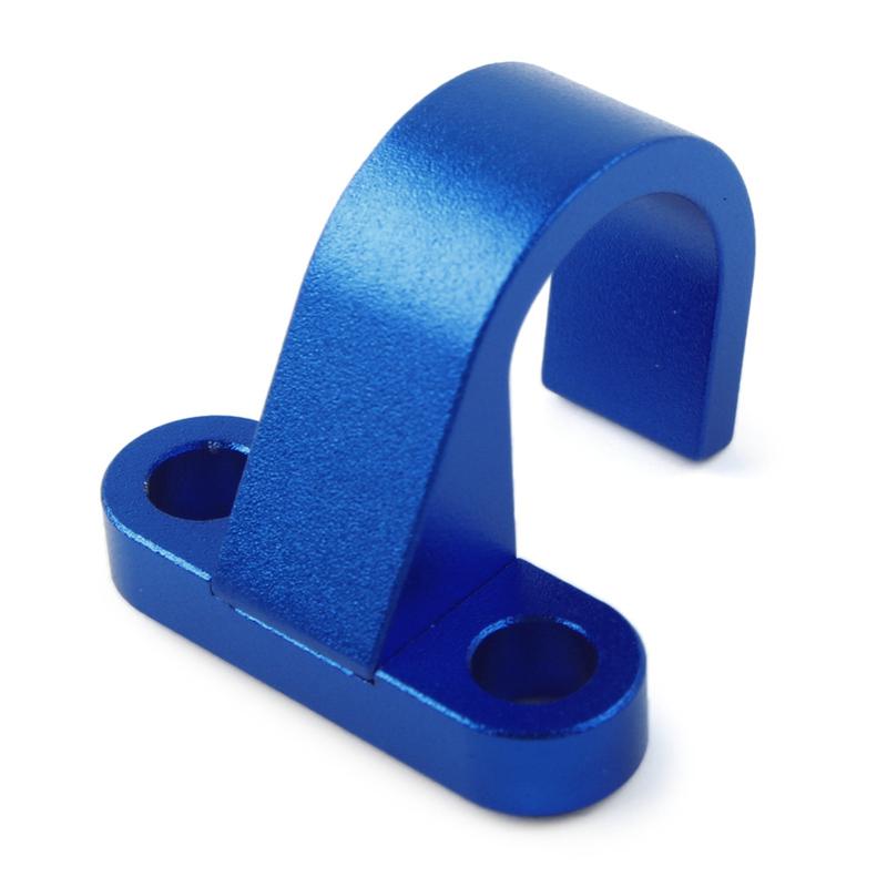 Motorcycle Rear Brake Hose Clamp Guide Aluminum For Yamaha YZ125 YZ250 YZ250F YZ450F YZ85 2003- Blue/Black/Red