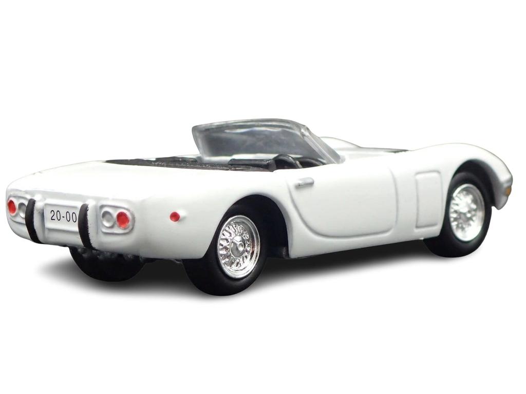 JOHNNY LIGHTNING 1:64 James Bond 007 "You Only Live Twice" 1967 Toyota 2000GT Diecast Model Car, White [Parallel Import]