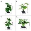 Fish Tanks Plant Artificial Leaf Crafts Simulation Landscape Leaf Plant Landscaping Decorative Plant