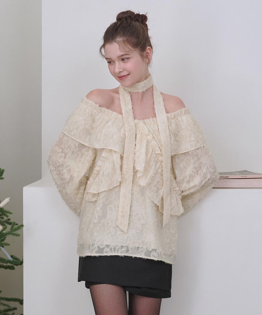 MICANE Kerry Hairy Strap Blouse