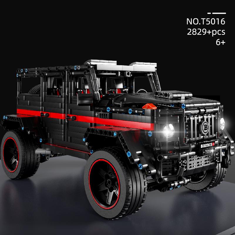 Off Road Vehicle Building Blocks City Luxury Car Model Bricks Desktop Decoration Children Educational Toys Gifts
