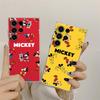 Mickey Minnie Cartoon Transparent Case For Samsung Galaxy S26 S25 Ultra S24 S22 S26 Plus S20 S23 S21 S25 FE 5G Soft Clear Cover