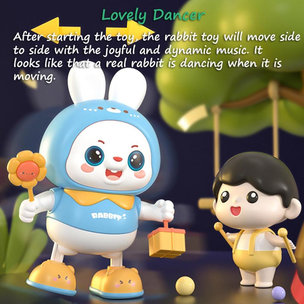 Dancing Toy, Dancing Toy Electric Musical Toy For Kids With Music & Cool Lights Legs Move